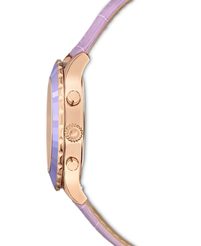 Swarovski Watch Octea Lux Chrono Purple