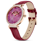 Swarovski Watch Passage Moon Phase Red
