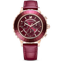 Swarovski Watch Octea Lux Chrono Red Purple