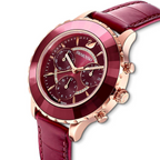 Swarovski Watch Octea Lux Chrono Red Purple