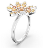 Swarovski Eternal Flower Ring Multicoloured