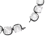 Swarovski Harmonia Square Crystal Necklace