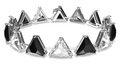Swarovski Ortyx Black Triangle Bracelet