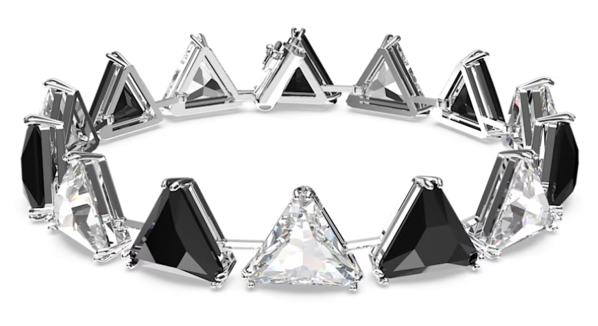 Swarovski Ortyx Black Triangle Bracelet