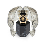 Philipp Plein Mens Watch High-Conic The Skull Gold