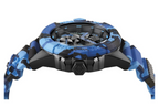 Philipp Plein Mens Watch The Skull Blue Camo