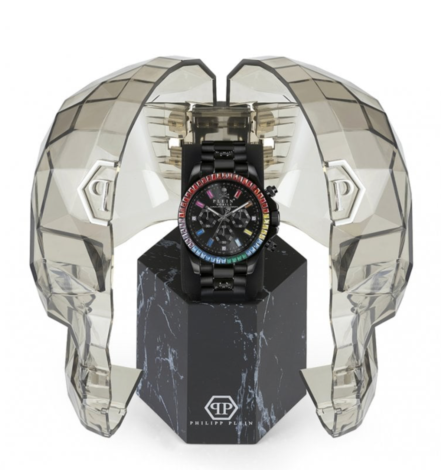 Philipp Plein Mens Watch Street Couture Nobile Rainbow