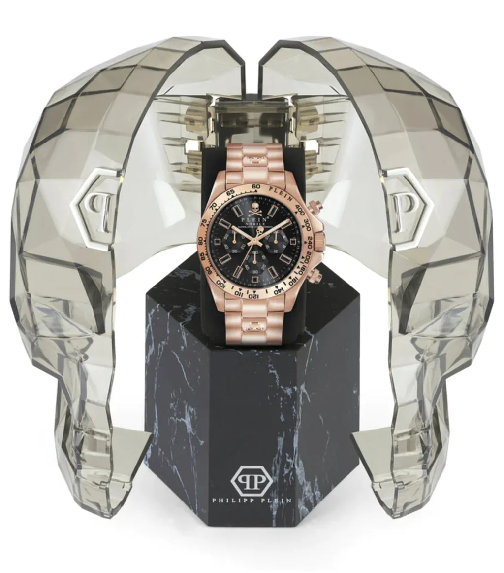 Philipp Plein Men's Watch Nobile Chronograph Rose Gold