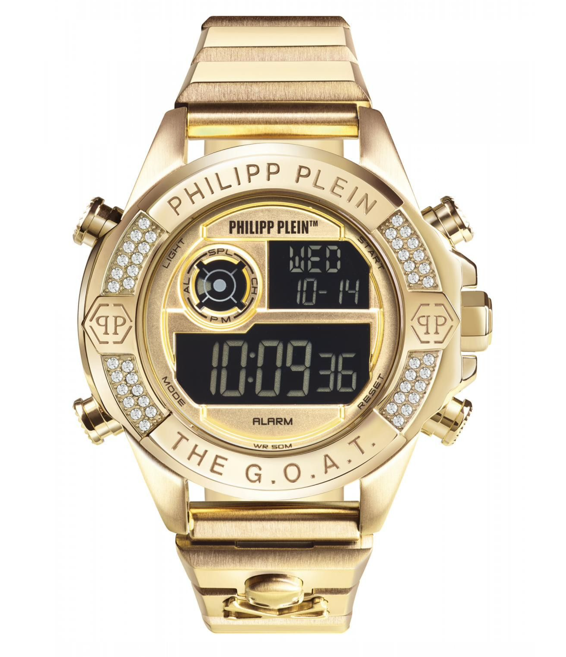 Philipp Plein Digital Watch The G.O.A.T. Gold