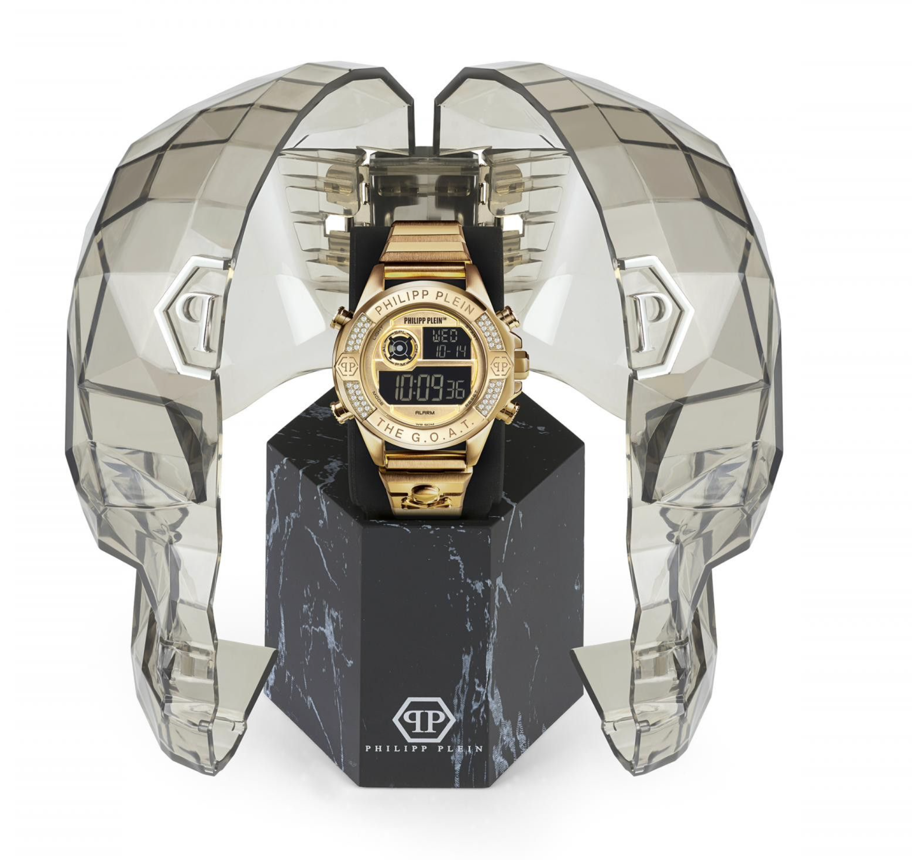 Philipp Plein Digital Watch The G.O.A.T. Gold