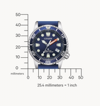Citizen Unisex Watch Eco-Drive Marine Promaster Navy Blue