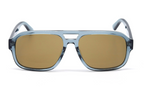 Gucci Men's Sunglasses Rectangular Pilot Blue