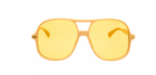 Gucci Unisex Sunglasses Oversized Pilot Pink