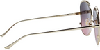 Gucci Women's Sunglasses Oversized Square Gold