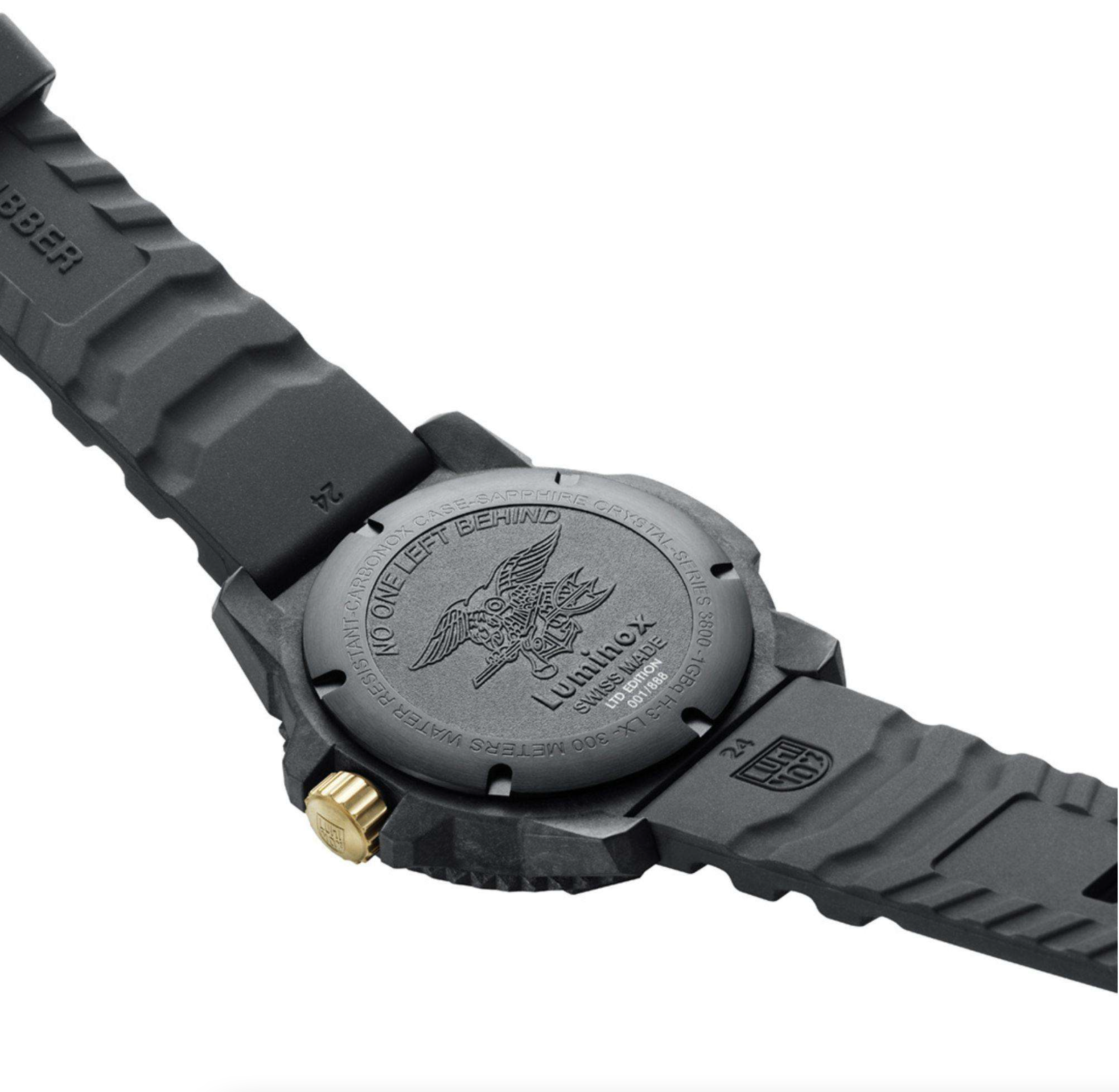 Luminox Master Carbon SEAL 3800 Series Limited Edition Men's Black Watch