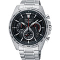 Seiko Chronograph Men's Black Watch