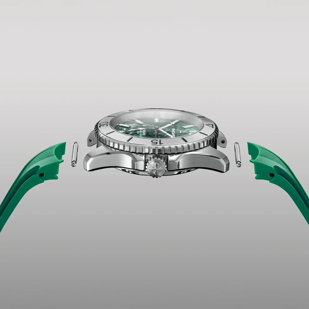 Venezianico Automatic Watch Nereide UltraLeggero 42 Skeleton Green