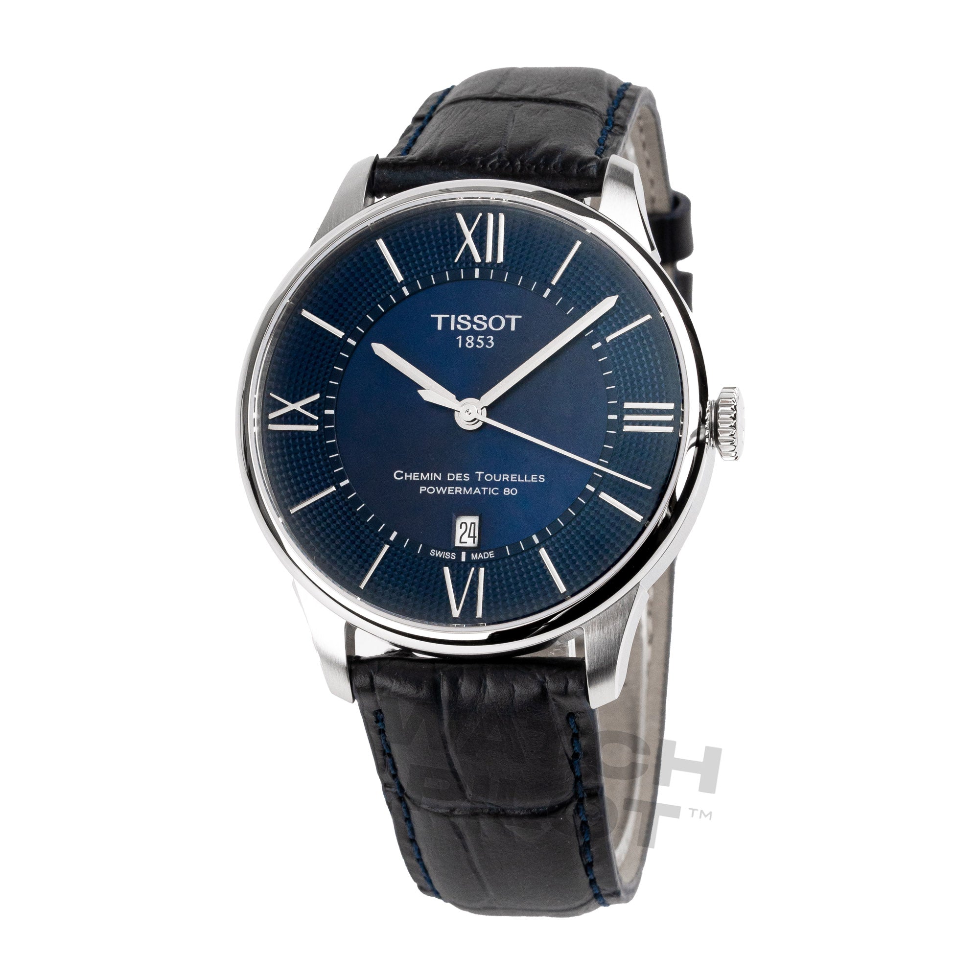 Tissot Chemin Des Tourelles Powermatic 80 Men's Blue Watch