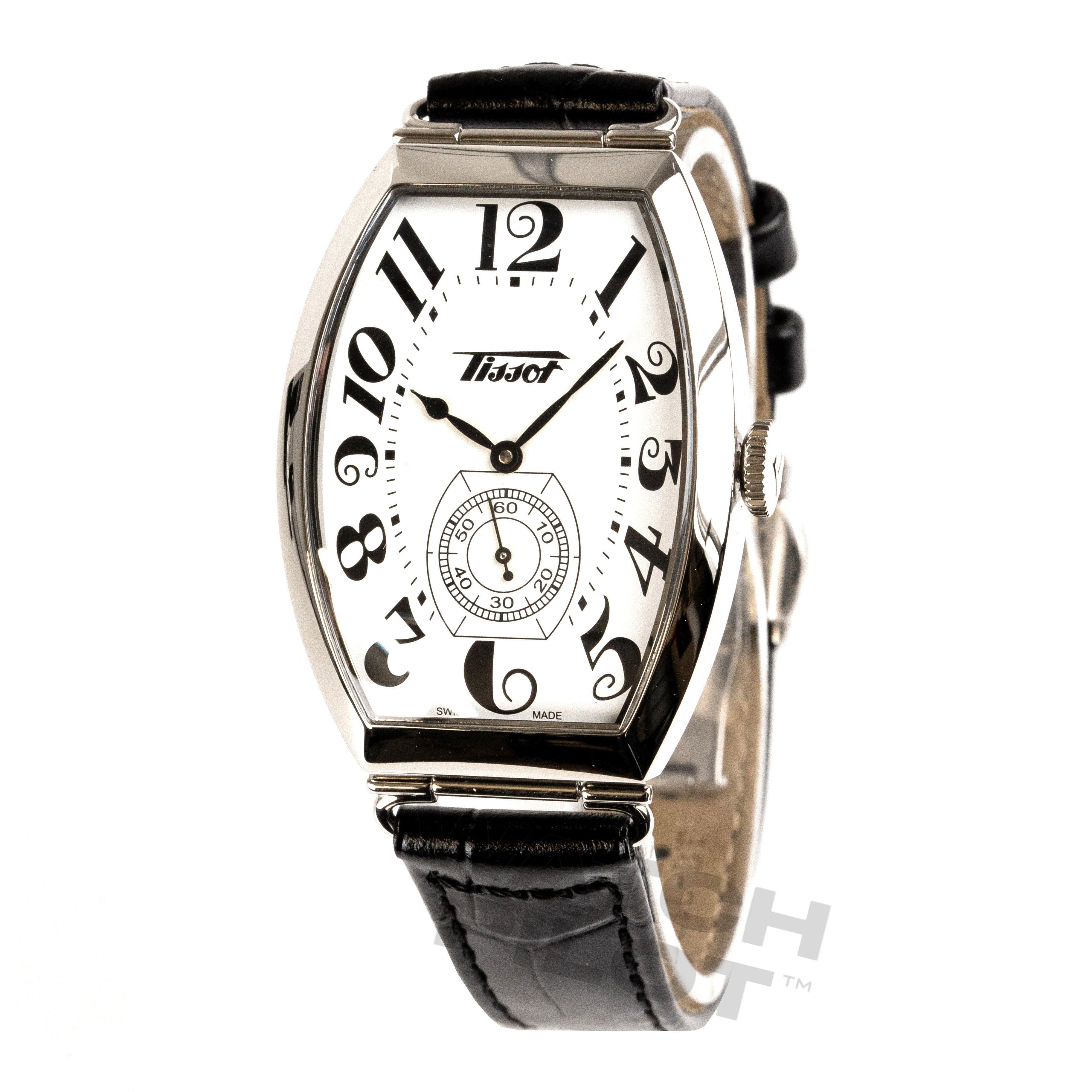 Tissot Watch Heritage Porto Hand Wind Black White
