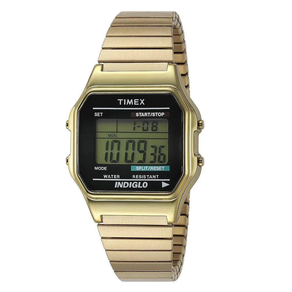 Timex Originals Unisex Digital Watch Gold