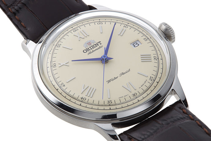 Orient 2nd Generation Bambino Men's Beige Brown Watch