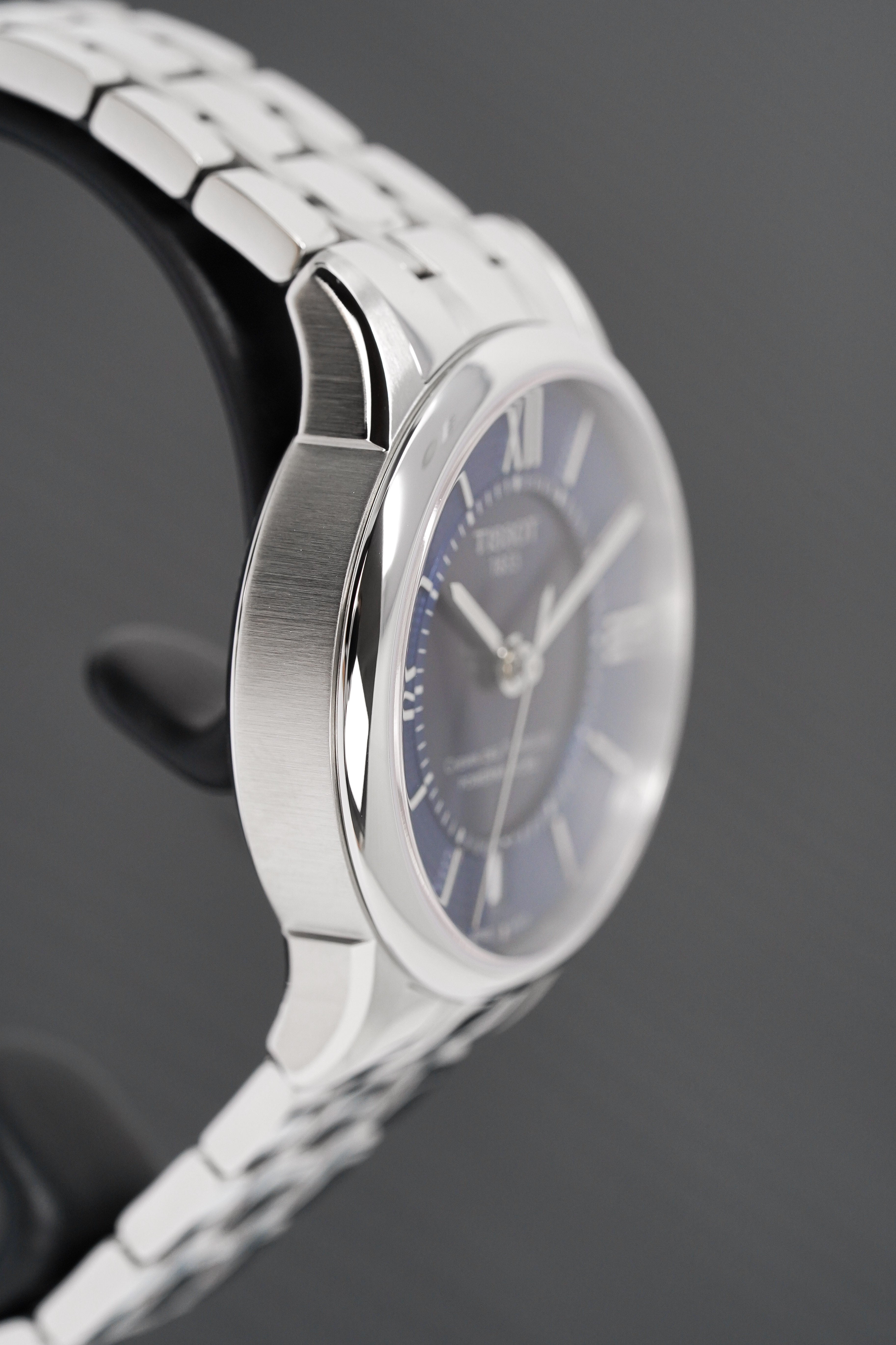Tissot Chemin Des Tourelles Powermatic 80 Ladies Blue Grey Watch