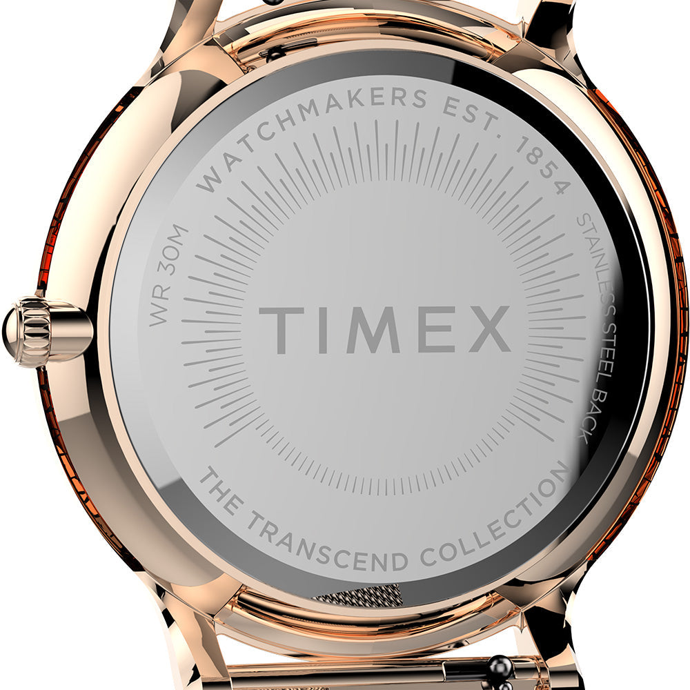 Timex Transcend Ladies Pink Watch