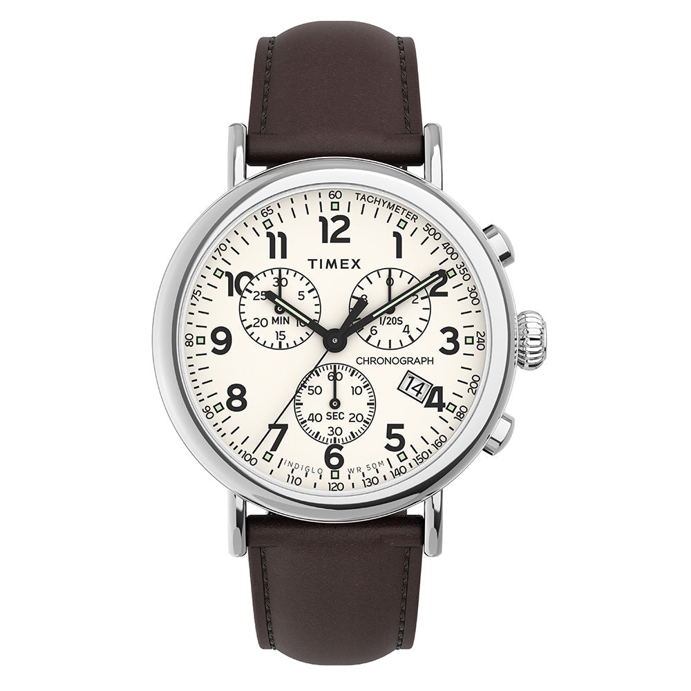 Timex Waterbury Standard Men's Cream Watch