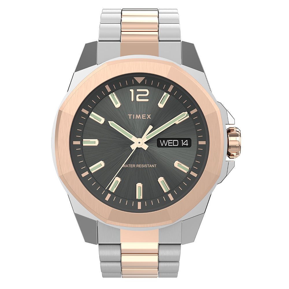 Timex Essex Men's Two-Tone Rose Gold Watch