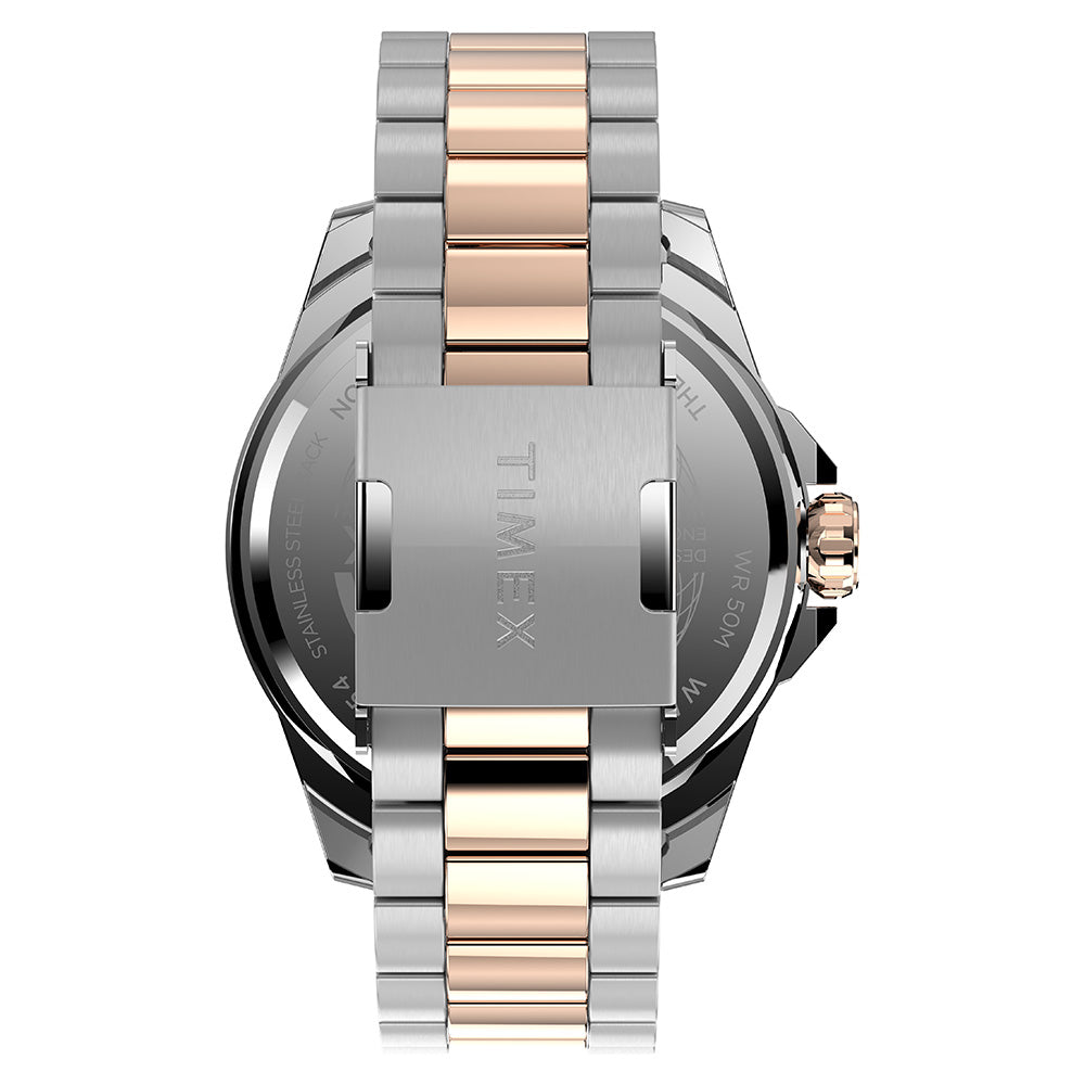 Timex Essex Men's Two-Tone Rose Gold Watch