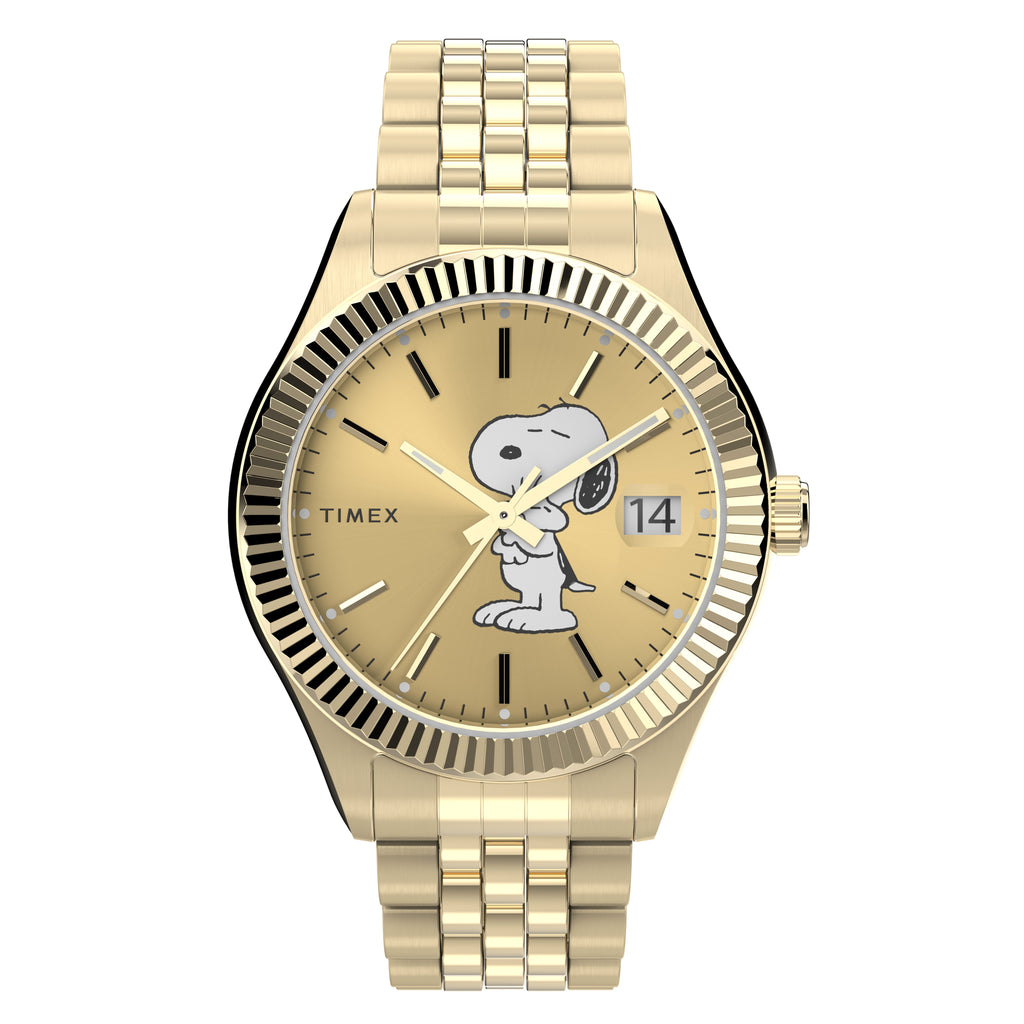 Timex Peanuts Legacy Ladies Gold Watch