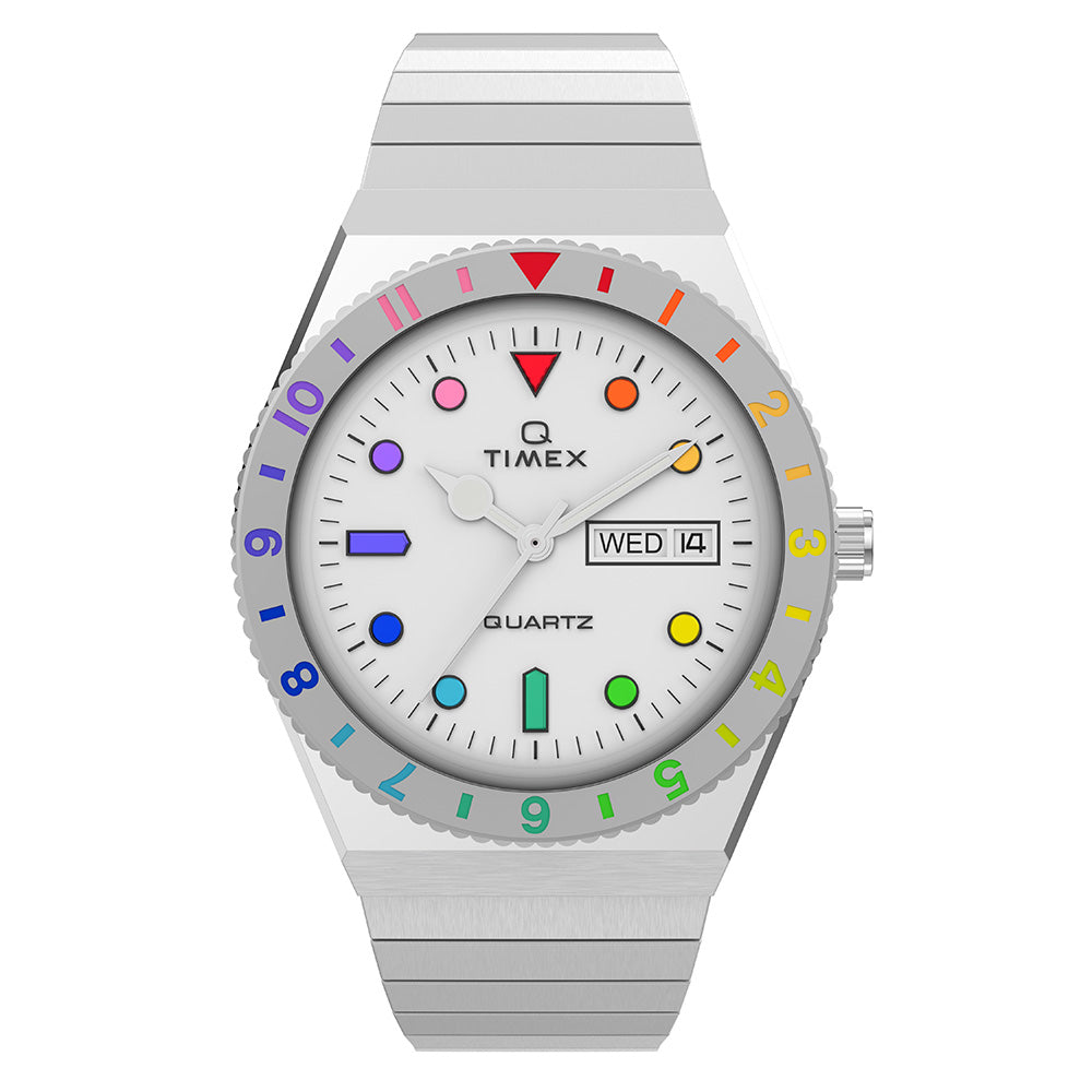 Timex Diver Inspired Ladies Silver Watch