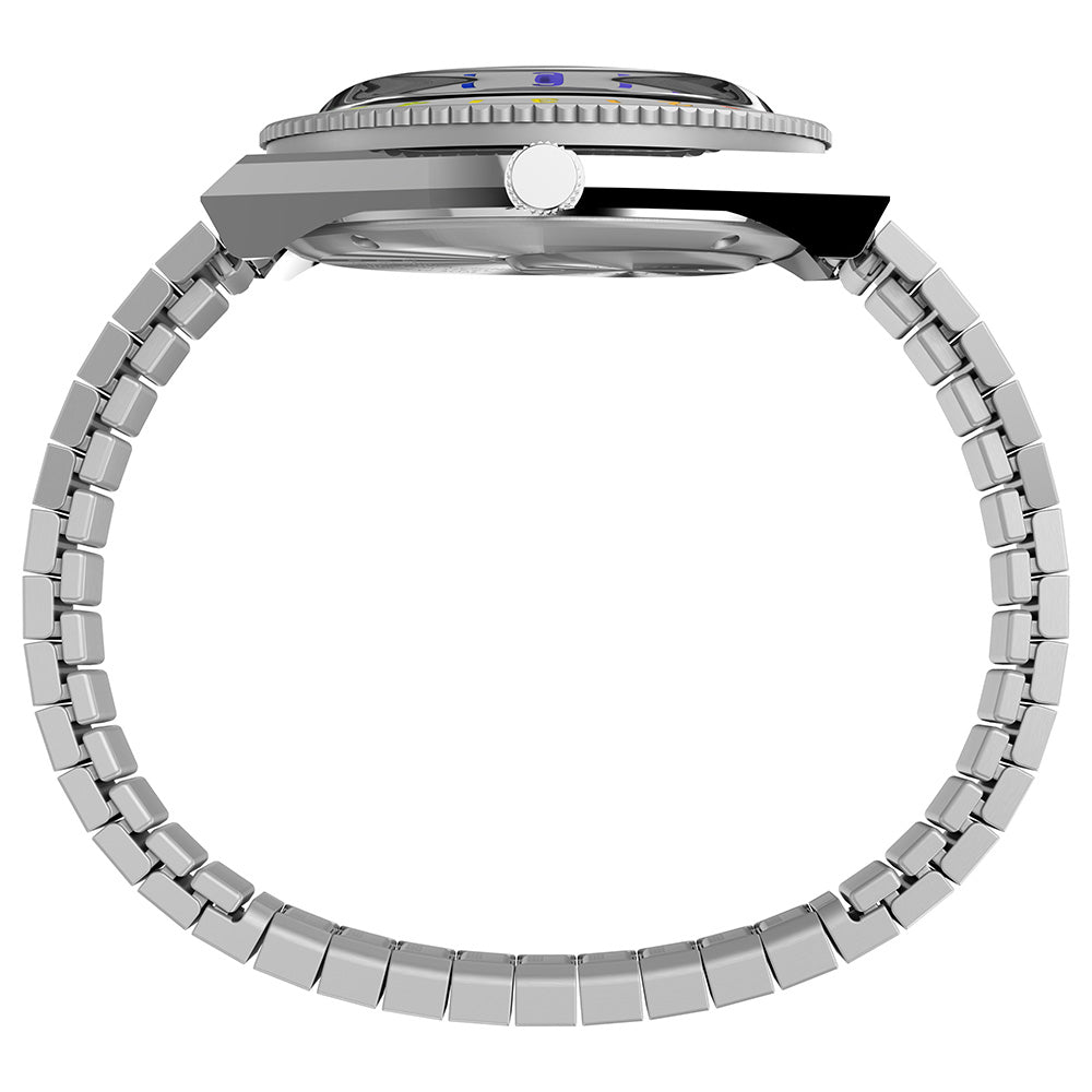 Timex Diver Inspired Ladies Silver Watch