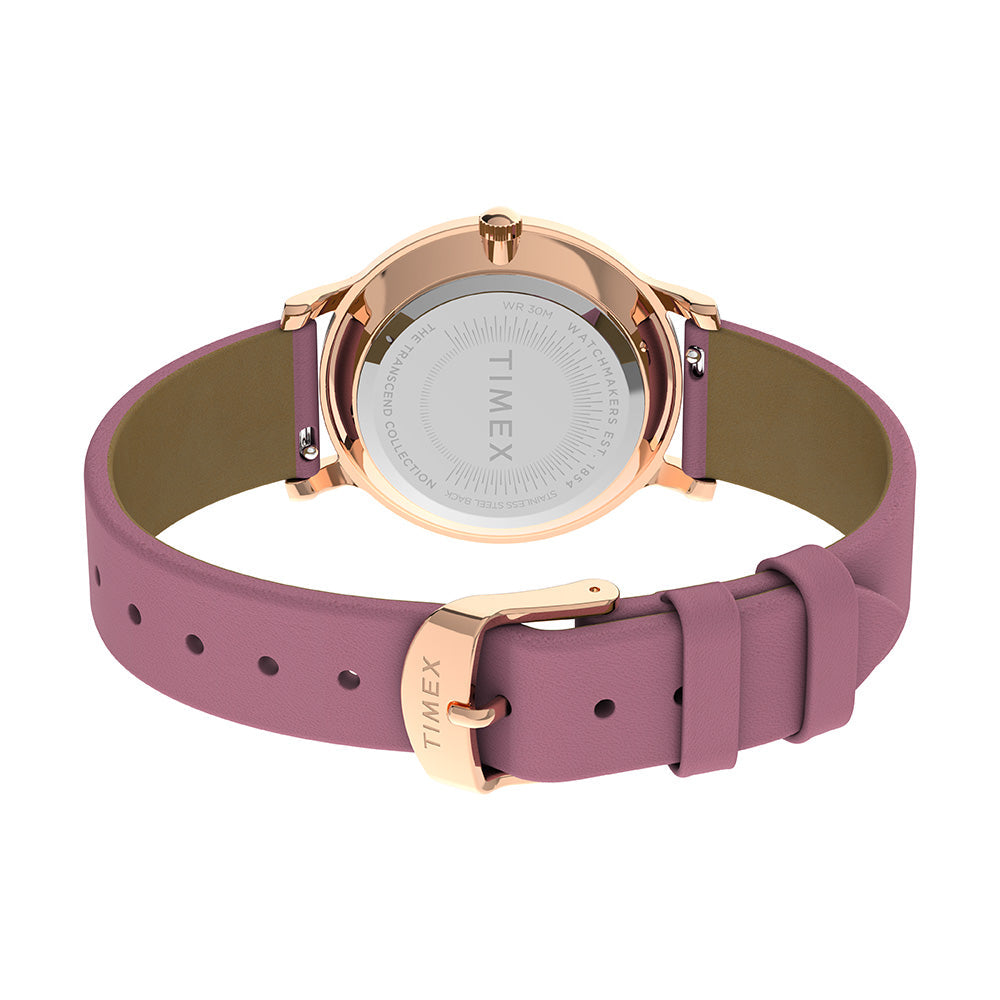 Timex Transcend Ladies Rose Gold Watch