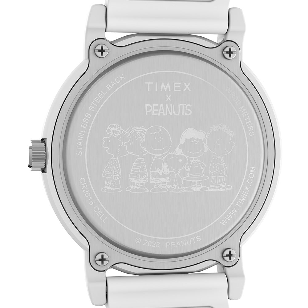 Timex Peanuts Weekender Color Rush Unisex White Watch