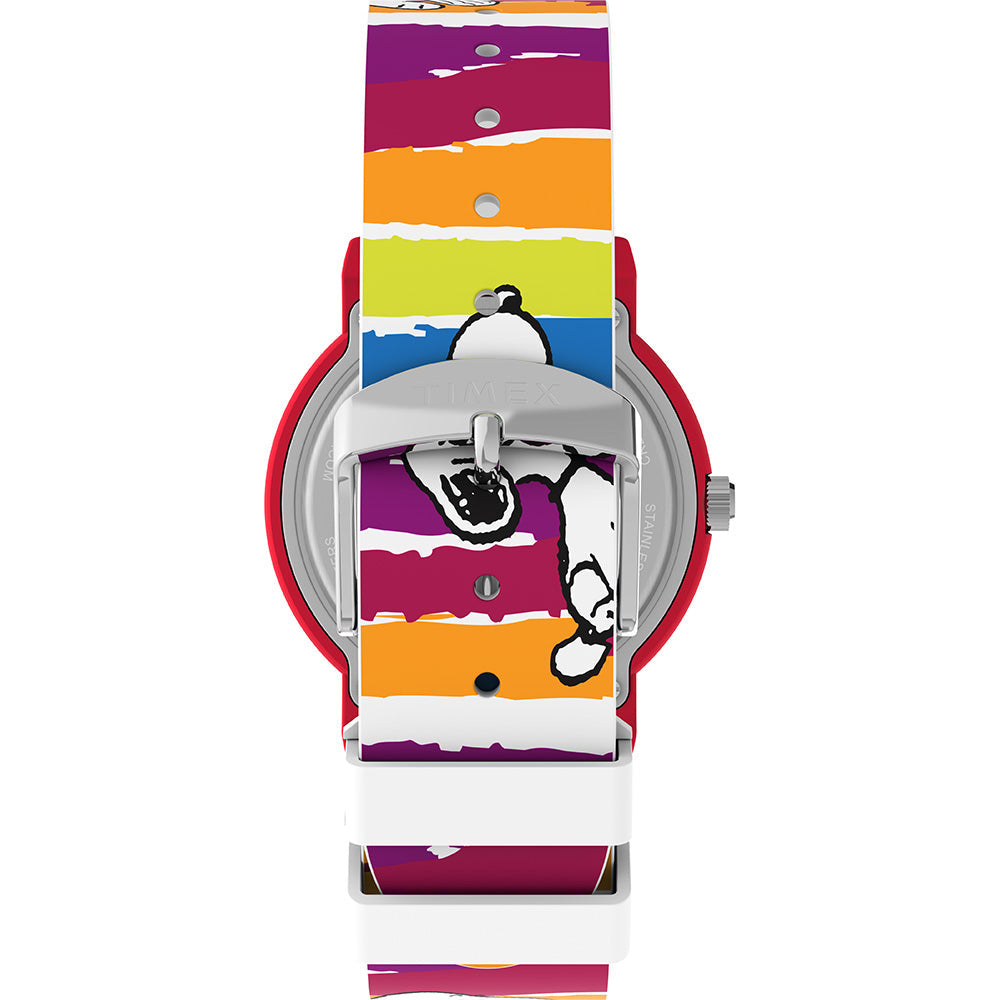 Timex Peanuts Weekender Color Rush Unisex White Watch