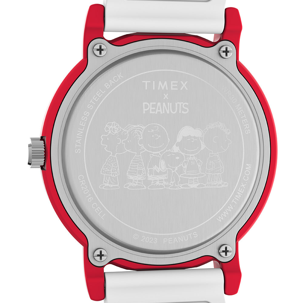 Timex Peanuts Weekender Color Rush Unisex White Watch