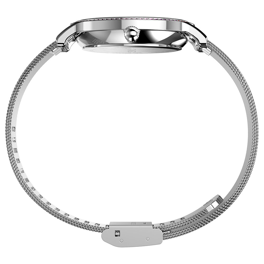 Timex Transcend Ladies Silver Watch