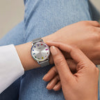 Timex Transcend Ladies Silver Watch