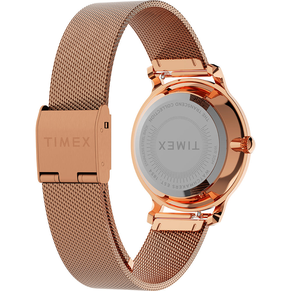 Timex Transcend Ladies Blue Watch