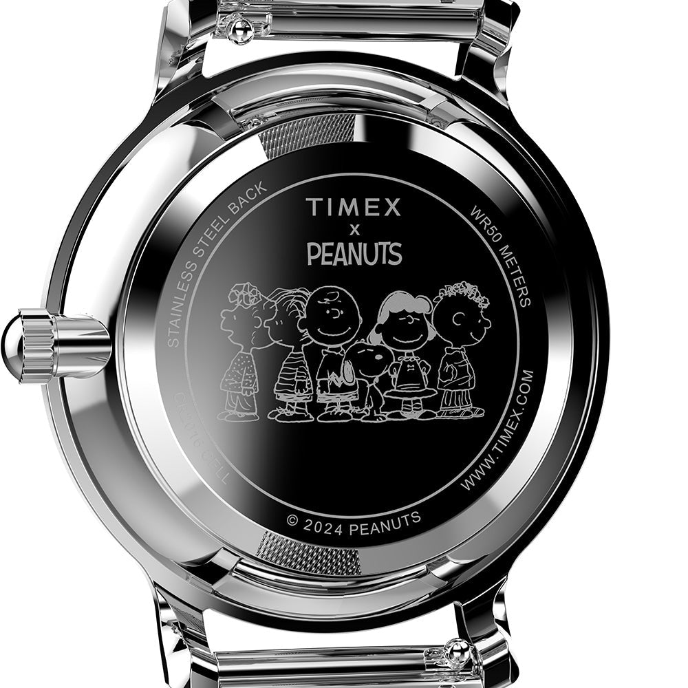 Timex Peanuts Transcend Ladies Silver Watch