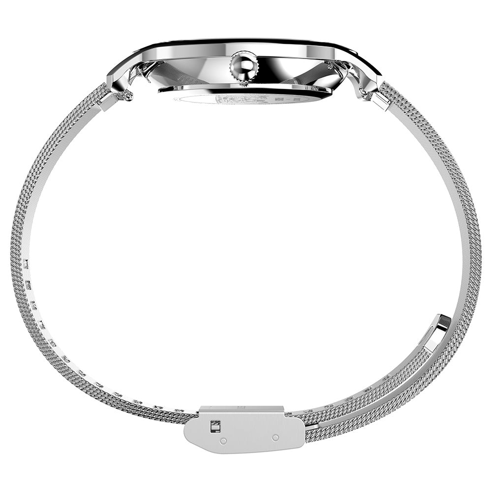 Timex Peanuts Transcend Ladies Silver Watch