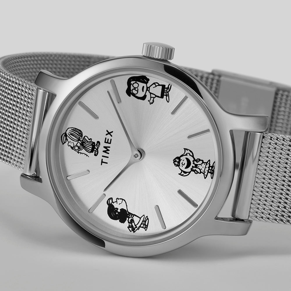 Timex Peanuts Transcend Ladies Silver Watch