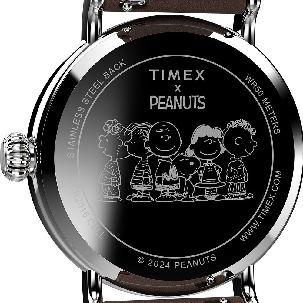Timex Peanuts Waterbury Standard Men's White Watch