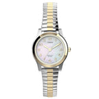 Timex Essex Ave Ladies White Watch