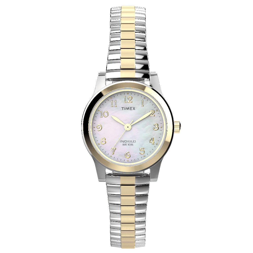Timex Essex Ave Ladies White Watch