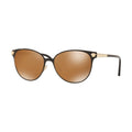 Versace Women's Sunglasses Square Black/Pale Gold Polar