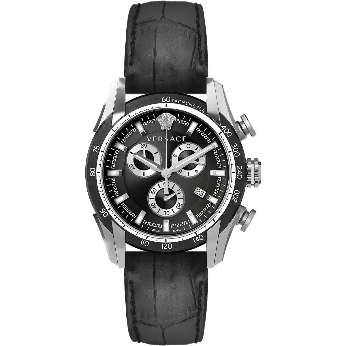 Versace Men's Watch V-Ray 44mm Black VE2I00721