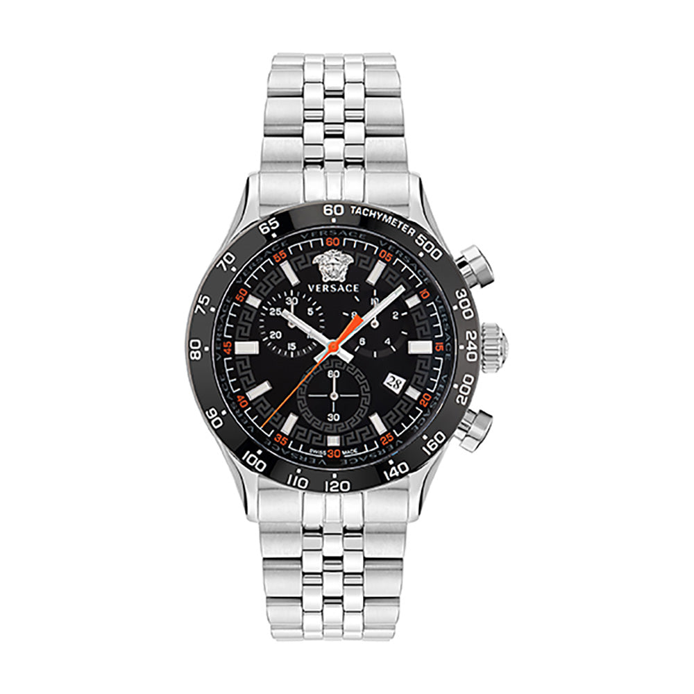 Versace Hellenyium Men's Black Watch