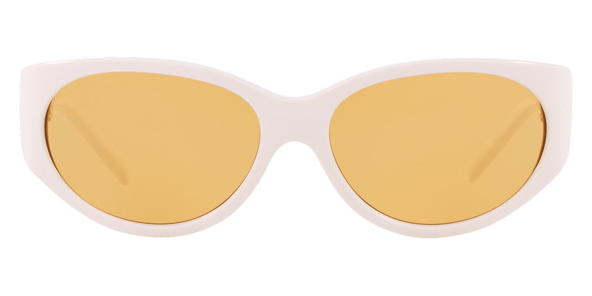 Versace Women's Sunglasses Cat Eye White/Yellow